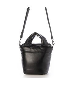 UNBILLION カシュカシュ cachecache / ポーチ付きパファーミニトートバッグ