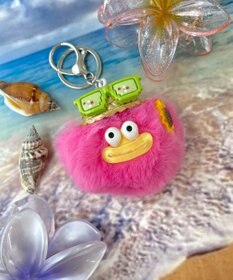 WEGO サマバケ麦わらモンスターぬいぐるみキーホルダー