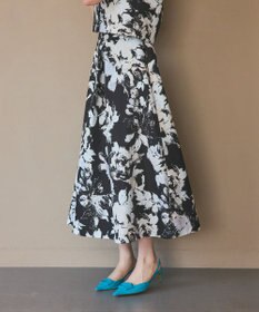 GRACE CONTINENTAL ボタニカルセパレートドレス