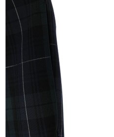 Green Parks きれいシルエットチェックパンツ