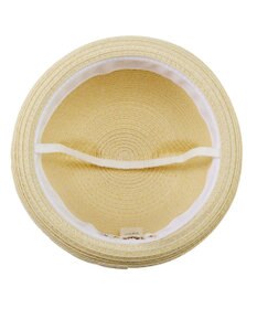 MIKI HOUSE HOT BISCUITS 【44-48cm】 麦わら風 くまみみ ハット