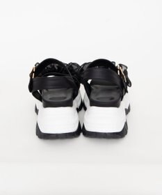 WEGO フリルスポーツ厚底サンダル