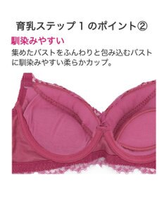 BRADELIS New York 【BRADELIS New York】ウェンディステップ1ブラ23A1 ふんわり包んでナチュラルなシルエットを作る補正ブラ