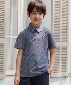 J.PRESS KIDS 【140-170cm】カノコ ライク 半袖ポロシャツ