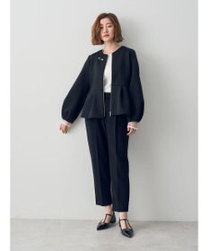 YECCA VECCA タックテーパードパンツ②