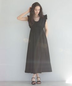 Green Parks ■ＥＳＣＡＲ　フリルＶネックワンピース