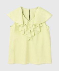 GRACE CONTINENTAL フリルカラートップ