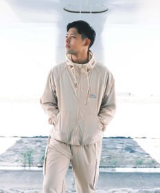 SHARE PARK MENS 【撥水・UVカット・ストレッチ・軽量 】パッカブルマウンテンパーカー（Lサイズ）