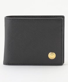 J.PRESS MEN 【MORPHO×J.PRESS】エンブレムボタン 二つ折り財布(小銭入れ付き札入)
