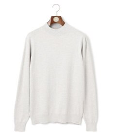 J.PRESS MEN 動きやすさにこだわった立体設計【洗える】コットンカシミヤモックネック ニット