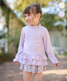 ANY KIDS 裾フリル　ラッシュガード