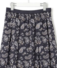 23区 【洗える】スカーフパネルプリント スカート