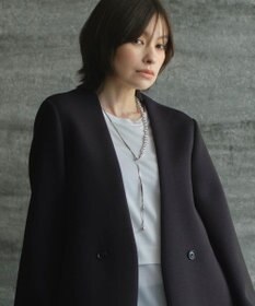 ICB パールメタルネックレス シルバー系