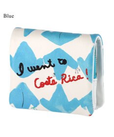 tsumori chisato CARRY コスタリカカエル 2つ折り財布 ミニ財布 【カラフル＆刺繍テクニック】