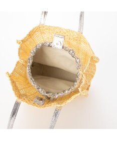 UNBILLION カシュカシュ cachecache / 透かし編みスクエアトートバッグ