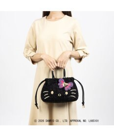 ANNA SUI HELLO KITTY 巾着手提げ