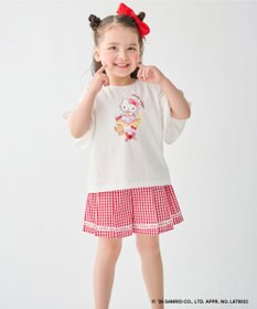 ANY KIDS 【サンリオキャラクターズ×ANY KIDS】ひんやり ファンシーフリル袖Tシャツ