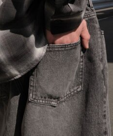 WEGO イージーバギーデニムショーツ