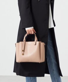 LA BAGAGERIE 【MONICA】ボウタイリボンハンドバッグ