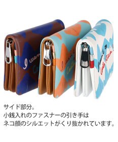 tsumori chisato CARRY コスタリカカエル 2つ折り財布 ミニ財布 【カラフル＆刺繍テクニック】