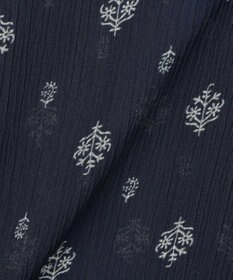 23区 【SLOW/一部店舗限定】クレープ フラワープリント ワンピース