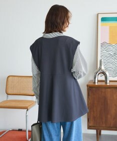 Green Parks リップルフレアベスト