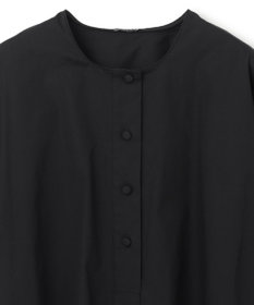 JOSEPH ポプリン　ノーカラープルオーバーブラウス