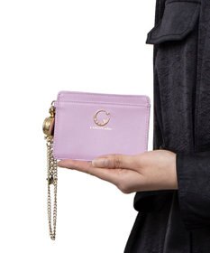 LANVIN en Bleu ルナ リール付きパスケース