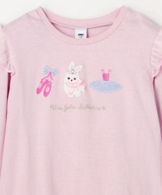ANY KIDS おけいこモチーフ刺繍入り 長袖Tシャツ