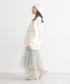 earth music&ecology Ｐｈａｓｅｓ　ｄｅ　ｌａ　Ｌｕｎｅルーズスウェット