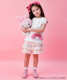 ANY KIDS 【サンリオキャラクターズ×any FAM】ポシェットTシャツ