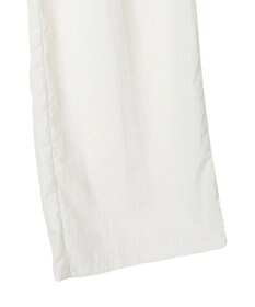 earth music&ecology サイドリボンラインパンツ（Ｏｆｆ　Ｗｈｉｔｅ）