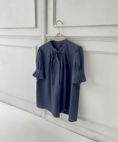 Feroux 【洗える】リボンスキッパー ブラウス