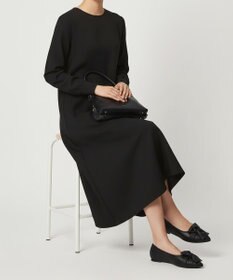 nouvelleRobe Oū 新色追加【本革・高反発】Butterfly knot ポインテッドトゥ パンプス