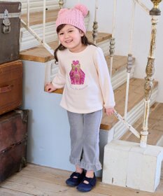 ANY KIDS カットコールフレアパンツ