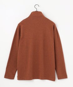 JOSEPH ABBOUD 【オーガニックコットン】ヴィンテージインレー ハイネックZIP