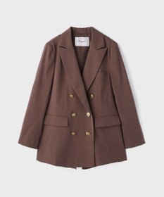 GRACE CONTINENTAL バックベンツダブルジャケット