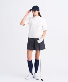 23区GOLF 【WOMEN】ライトダンボールストレッチモックネック