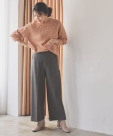 ANY 【洗濯機可能】ソフトアクリル求心ニット