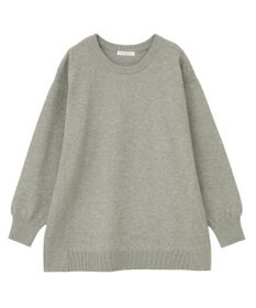 Green Parks もちやわサイドリブニットチュニック