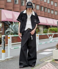 WEGO 【ユニセックス着用ITEM】ボーリングシャツ（SS）