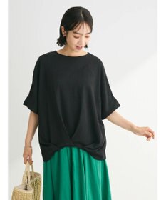 Green Parks 裾タック表面カットプルオーバー