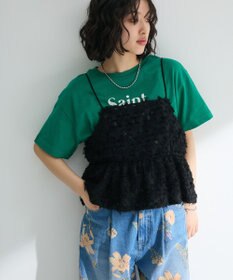 Green Parks シャギーキャミビスチェ