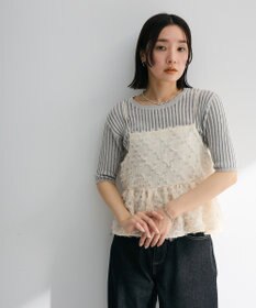 Green Parks シャギーキャミビスチェ