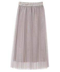 earth music&ecology チュールプリーツスカート