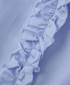 YECCA VECCA フリルVネックブラウス