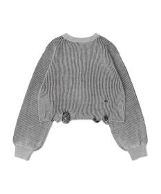 WEGO ダメージショートニットPO