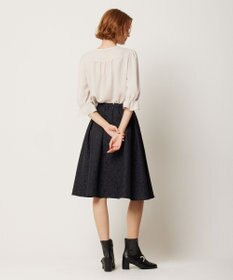 TOCCA 【WEB限定カラーあり】【消臭・洗える】RIBBON LABYRINTH JACQUARDスカート