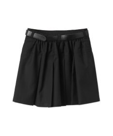 WEGO ベルト付プリーツミニスカパン