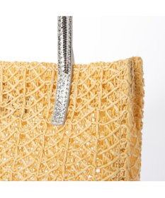 UNBILLION カシュカシュ cachecache / 透かし編みスクエアトートバッグ